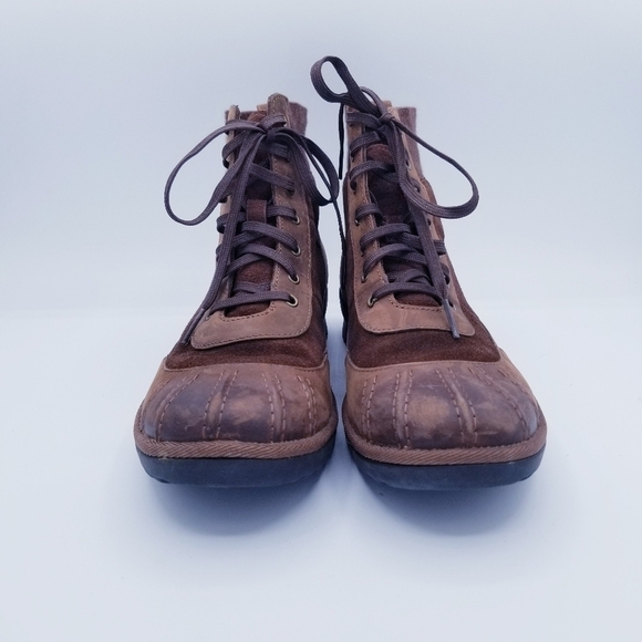 UGG Cayli Waterproof Ankle Boots - Brown - size 7.5 - Picture 12 of 14